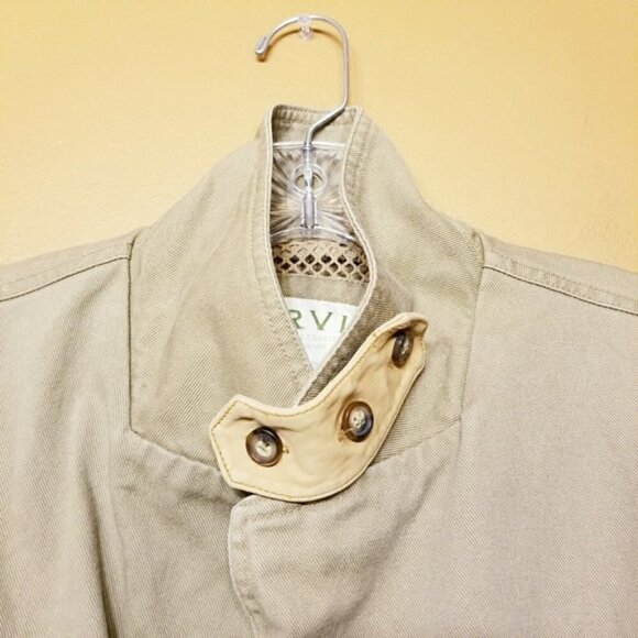 Orvis | Men's Vintage Gambezi Twill Safari Jacket w/ Elbow Patches (Size 42) - Picture 3 of 15